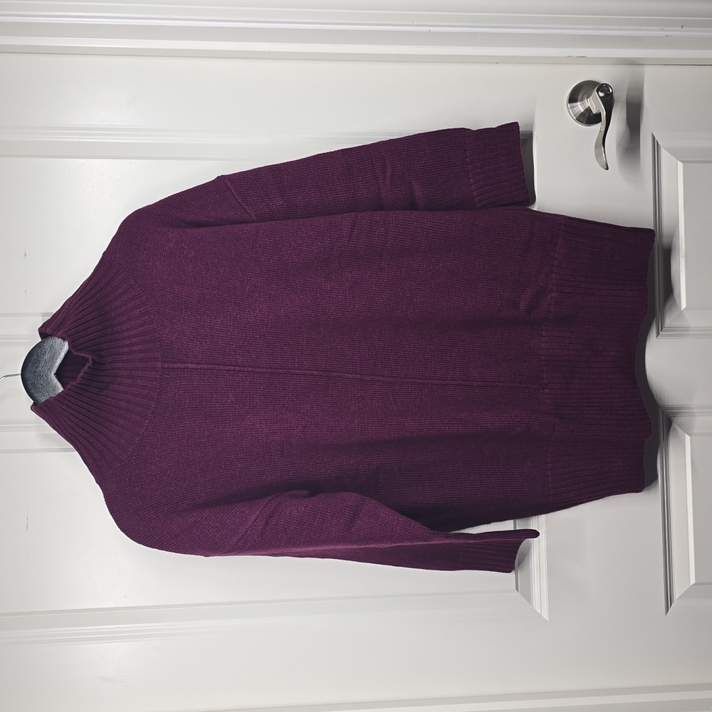 New w/o Tags Nap Loungewear Turtleneck Ribbed Jersey Sweater